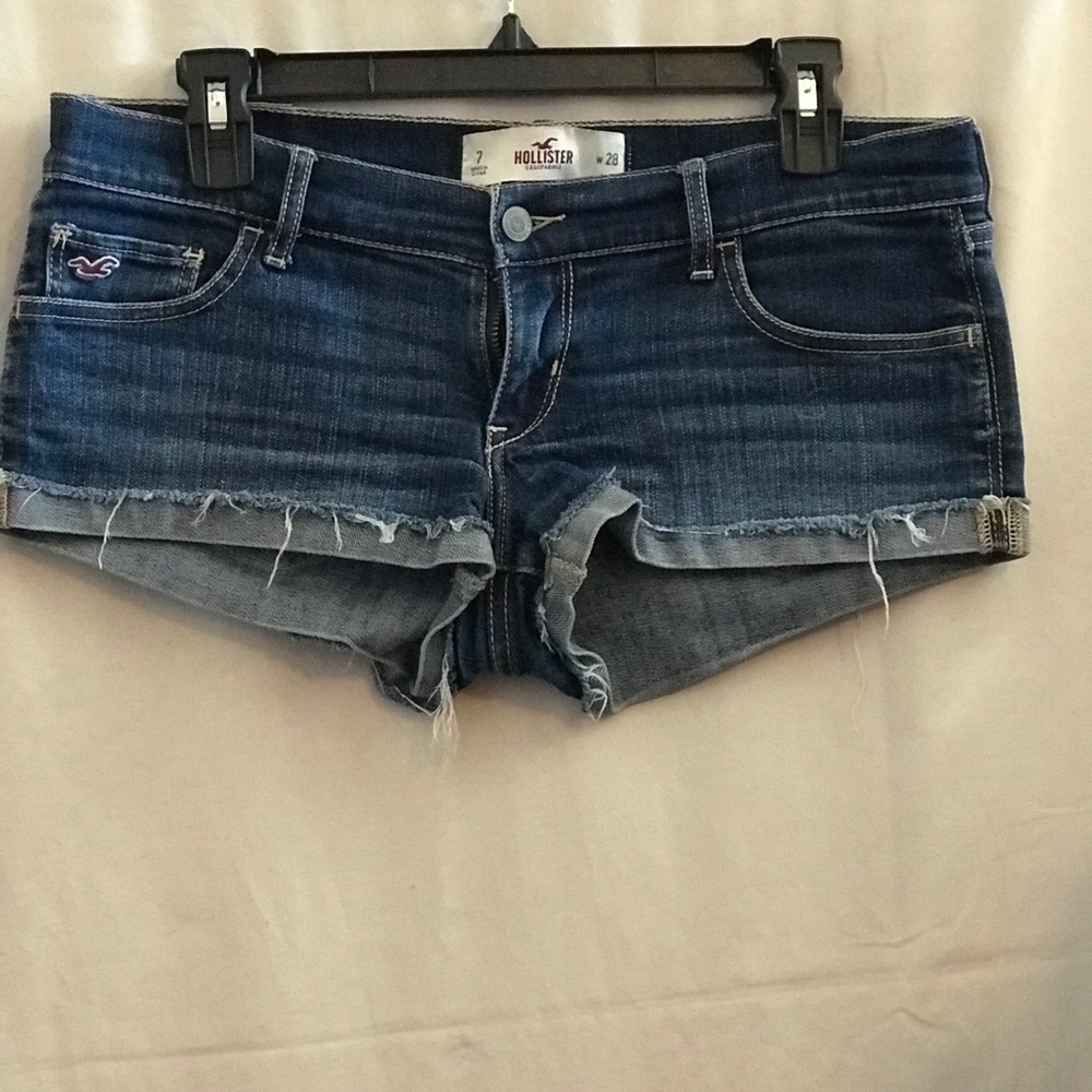 Hollister jean shorts